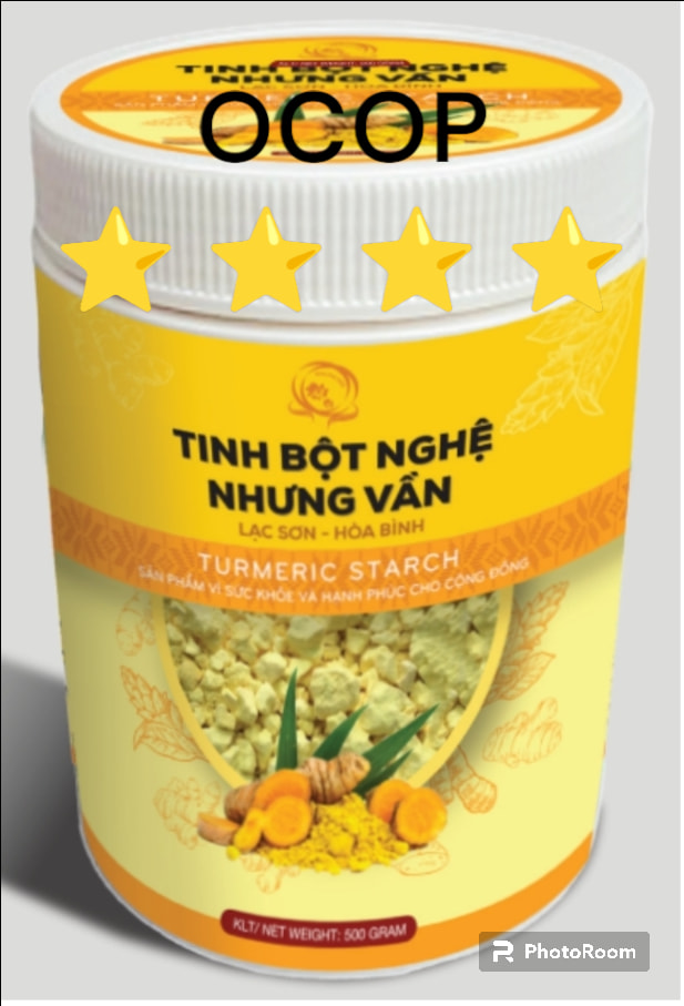 Tinh bột nghệ Nhưng Vần